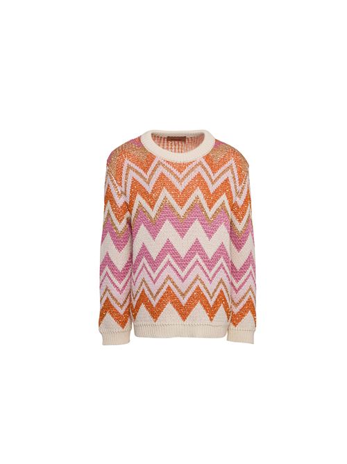 Maglia, bambina, logata. MISSONI | MV9A60 X0006110MC